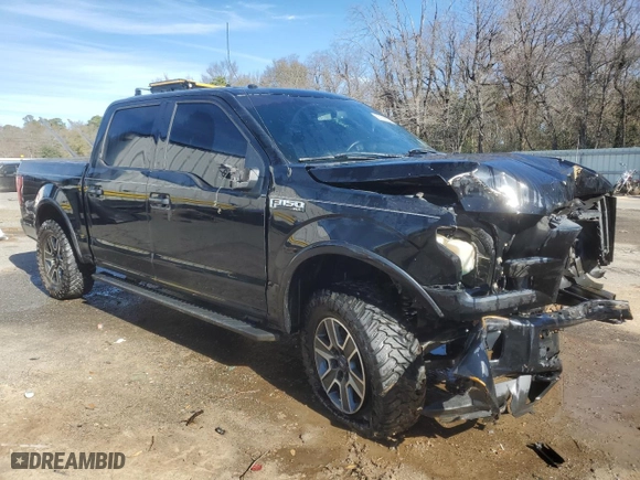 2016 Ford F-150 XLT with VIN 1FTEW1EF3GKD85396, listed as a Copart auction lot 88166625 with 0 mi miles and Salvage Title. Bid and sale history available at carsss.com. Image 4.
