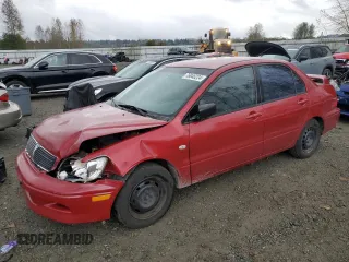 2002 Mitsubishi Lancer ES with VIN JA3AJ26E82U044516, listed as a Copart auction lot 76046224 with 201,916 mi miles and Salvage Title. Bid and sale history available at carsss.com. Image 1.