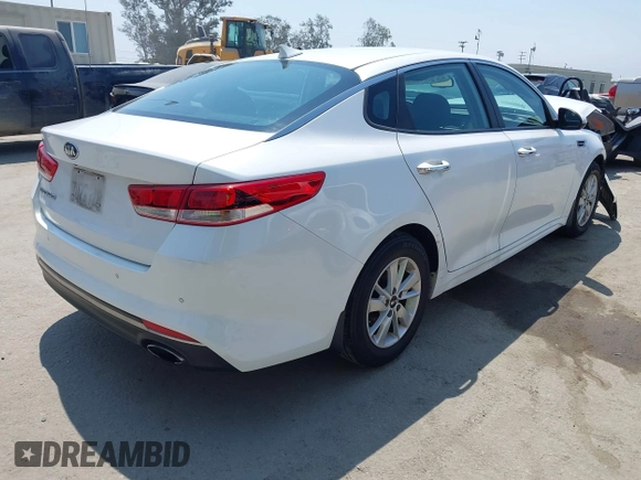 2016 Kia Optima LX with VIN 5XXGT4L31GG081280, listed as a IAAI auction lot 42721927 with 77,980 mi miles and . Bid and sale history available at DreamBid. Image 4.