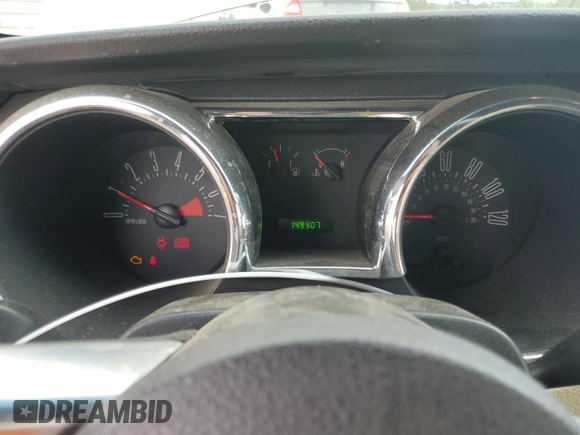 2006 Ford Mustang Standard with VIN 1ZVFT84N065138541, listed as a Copart auction lot 52764305 with 149,907 mi miles and Clean Title. Bid and sale history available at carsss.com. Image 9.