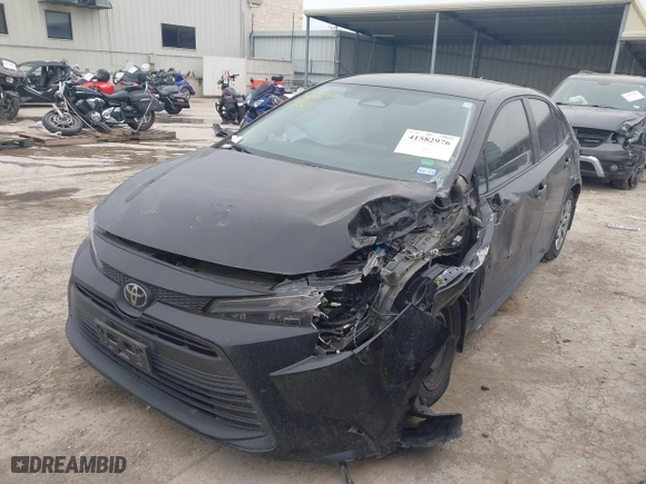 2023 Toyota Corolla LE with VIN 5YFB4MDE7PP041395, listed as a IAAI auction lot 41582976 with 1 mi miles. Bid and sale history available at carsss.com. Image 17.