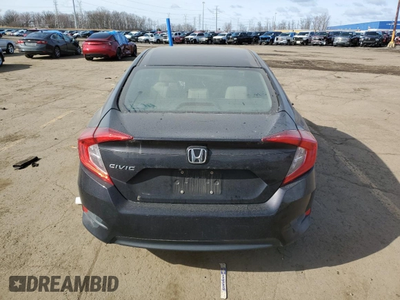2016 Honda Civic Sedan LX with VIN 19XFC2F55GE062057, listed as a Copart auction lot 50419765 with 0 mi miles and Clean Title. Bid and sale history available at carsss.com. Image 6.