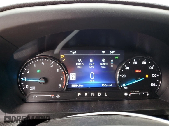 2022 Ford Explorer ST-Line with VIN 1FMSK8KH2NGA28901, listed as a Copart auction lot 48319385 with 51,394 mi miles and Clean title. Bid and sale history available at DreamBid. Image 9.