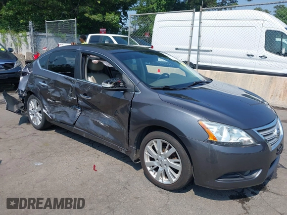 2014 Nissan Sentra SV with VIN 3N1AB7AP1EY310435, listed as a IAAI auction lot 42614959 with 152,276 mi miles and . Bid and sale history available at DreamBid. Image 1.