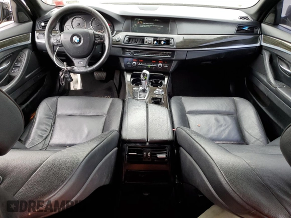 2013 BMW 5 Series 535i with VIN WBAFR7C59DC826797, listed as a Copart auction lot 72140164 with 236,901 mi miles and Salvage title. Bid and sale history available at DreamBid. Image 8.