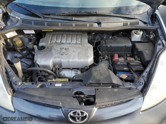 2007 Toyota Sienna CE with VIN 5TDZK23C97S081316, listed as a Copart auction lot 51082585 with 143,092 mi miles and Salvage Title. Bid and sale history available at carsss.com. Image 12.