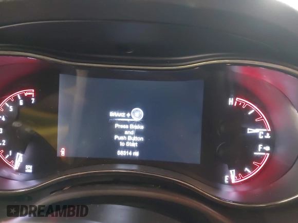 2019 Dodge Durango GT Plus with VIN 1C4RDJDG5KC763903, listed as a IAAI auction lot 41714500 with 58,314 mi miles and . Bid and sale history available at DreamBid. Image 7.