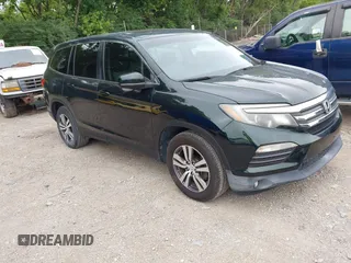 2016 Honda Pilot EX-L with VIN 5FNYF6H59GB100369, listed as a IAAI auction lot 42684252 with 146,609 mi miles and . Bid and sale history available at DreamBid. Image 1.