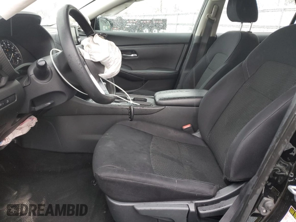2021 Nissan Sentra S with VIN 3N1AB8BV4MY212226, listed as a Copart auction lot 52801545 with 62,279 mi miles and Salvage Title. Bid and sale history available at DreamBid. Image 7.