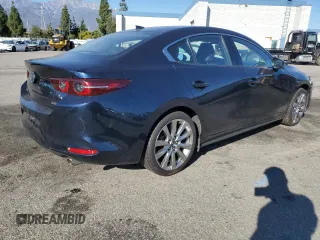 2020 Mazda 3 Premium with VIN JM1BPAEM4L1164114, listed as a Copart auction lot 83880834 with 25,590 mi miles and Salvage title. Bid and sale history available at DreamBid. Image 3.