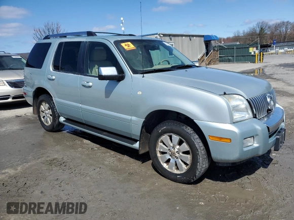 2006 Mercury Mountaineer Premier with VIN 4M2EU48806UJ09209, listed as a Copart auction lot 50869405 with 0 mi miles and Salvage Title. Bid and sale history available at carsss.com. Image 4.