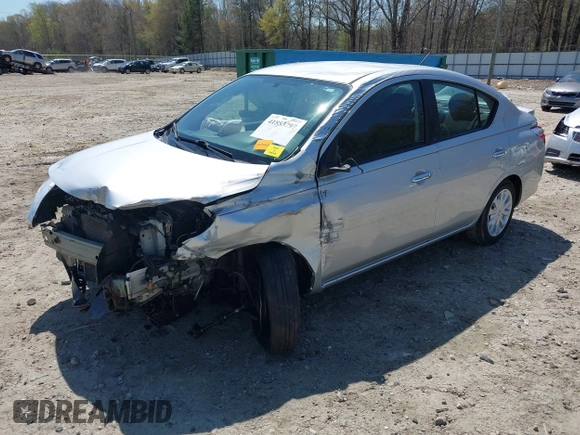 2016 Nissan Versa S Plus with VIN 3N1CN7AP2GL821782, listed as a IAAI auction lot 41853797 with 114,270 mi miles. Bid and sale history available at carsss.com. Image 2.