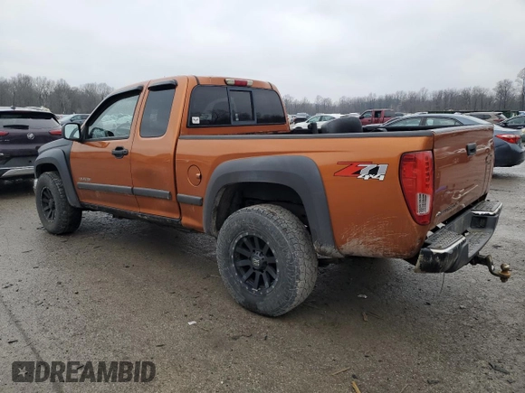 2004 Chevrolet Colorado LS Z71 with VIN 1GCDT196X48162778, listed as a Copart auction lot 47018705 with 196,689 mi miles and Salvage Title. Bid and sale history available at carsss.com. Image 2.