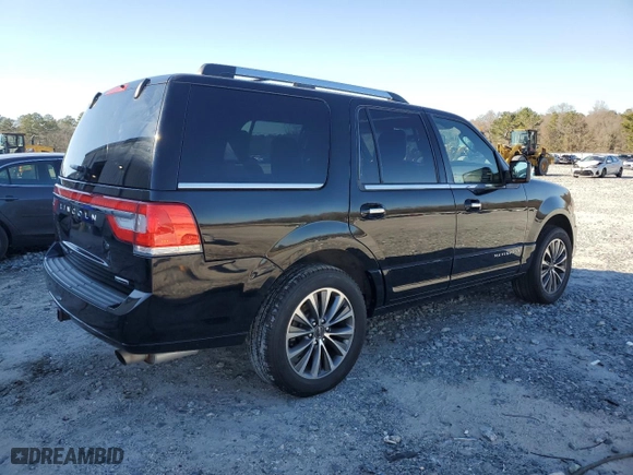 2016 Lincoln Navigator Select with VIN 5LMJJ2HT8GEL12293, listed as a Copart auction lot 45547885 with 111,499 mi miles and Salvage Title. Bid and sale history available at carsss.com. Image 3.