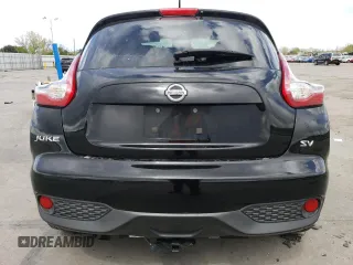 2015 Nissan Juke S with VIN JN8AF5MR5FT508128, listed as a Copart auction lot 55032315 with 92,088 mi miles and Salvage Title. Bid and sale history available at DreamBid. Image 6.