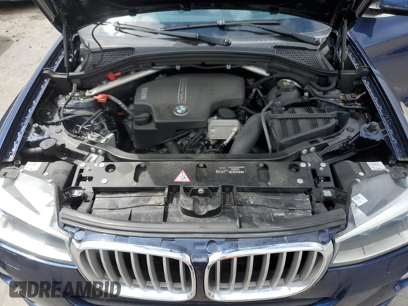 2016 BMW X3 xDrive28i z VIN 5UXWX9C50G0D65775, wystawiony jako Copart lot #58300235 z przebiegiem 186 025 mil mil oraz Czysty tytuł • Clean title. Historia ofert i sprzedaży dostępna na DreamBid. Obrazek 12.