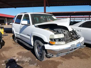 2003 Chevrolet Tahoe Z71 z VIN 1GNEK13T13R126290, wystawiony jako IAAI lot #41349731 z przebiegiem Nie podano mil oraz . Historia ofert i sprzedaży dostępna na DreamBid. Obrazek 1.