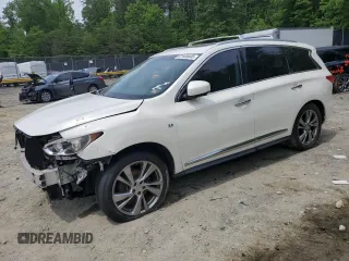 2014 Infiniti QX60 с VIN 5N1AL0MM0EC533962, выставлен на аукционе Copart как лот 57448445 с пробегом 170 883 миль миль и Списание • Salvage title. История ставок и продаж доступна на DreamBid. Изображение 1.