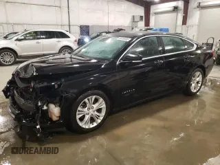 2014 Chevrolet Impala LT with VIN 2G1125S35E9228598, listed as a Copart auction lot 46658085 with 115,102 mi miles and Salvage Title. Bid and sale history available at DreamBid. Image 1.