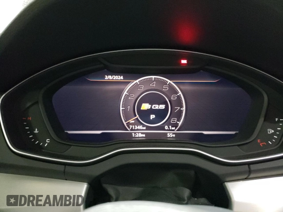 2018 Audi SQ5 Premium Plus with VIN WA1A4AFY4J2009182, listed as a Copart auction lot 41053074 with 71,346 mi miles and . Bid and sale history available at DreamBid. Image 9.