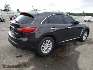 2011 Infiniti FX35 with VIN JN8AS1MW1BM734987, listed as a Copart auction lot 72834104 with 87,552 mi miles and Salvage Title. Bid and sale history available at carsss.com. Image 3.