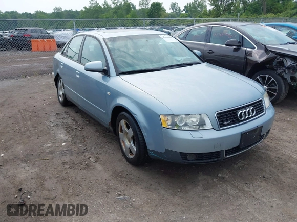 2004 Audi A4 1.8T z VIN WAULC68EX4A110705, wystawiony jako IAAI lot #42466648 z przebiegiem 163 799 mil mil oraz . Historia ofert i sprzedaży dostępna na DreamBid. Obrazek 1.