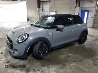 2019 MINI Convertible Cooper S with VIN WMWWG9C52K3E40384, listed as a Copart auction lot 86541954 with 81,384 mi miles and Salvage Title. Bid and sale history available at carsss.com. Image 1.