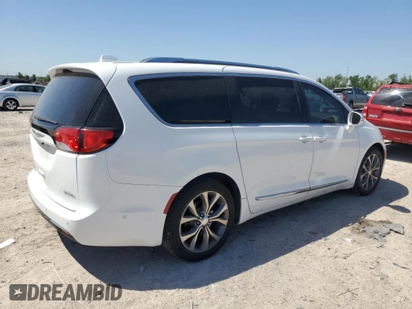 2017 Chrysler Pacifica Limited with VIN 2C4RC1GG0HR644056, listed as a Copart auction lot 52430525 with 119,956 mi miles and Salvage Title. Bid and sale history available at DreamBid. Image 3.