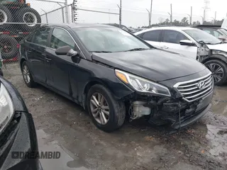 2016 Hyundai Sonata 2.4L with VIN 5NPE24AF7GH280779, listed as a IAAI auction lot 41559208 with 119,068 mi miles and . Bid and sale history available at carsss.com. Image 1.