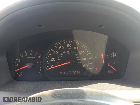 2003 Honda Accord EX z VIN 1HGCM66543A049077, wystawiony jako Copart lot #59642315 z przebiegiem 243 762 mil mil oraz Czysty tytuł • Clean title. Historia ofert i sprzedaży dostępna na DreamBid. Obrazek 9.