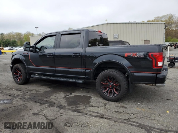 2016 Ford F-150 XLT with VIN 1FTEW1EFXGFA94533, listed as a Copart auction lot 53718085 with 92,619 mi miles and Salvage Title. Bid and sale history available at carsss.com. Image 2.