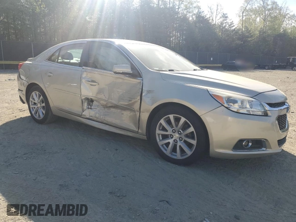 2015 Chevrolet Malibu LT with VIN 1G11D5SLXFF101199, listed as a Copart auction lot 53804175 with 91,773 mi miles and Salvage Title. Bid and sale history available at DreamBid. Image 4.