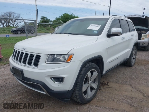 2014 Jeep Grand Cherokee Limited with VIN 1C4RJEBM5EC467633, listed as a IAAI auction lot 41970462 with 151,983 mi miles. Bid and sale history available at carsss.com. Image 6.