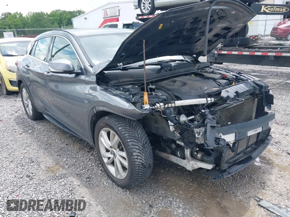 2017 Infiniti QX30 Luxury with VIN SJKCH5CP8HA039353, listed as a IAAI auction lot 42245318 with 110,551 mi miles and . Bid and sale history available at DreamBid. Image 1.
