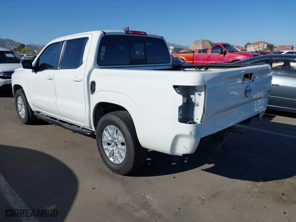 2022 Nissan Frontier SV with VIN 1N6ED1EJXNN640676, listed as a IAAI auction lot 41870460 with 41,581 mi miles. Bid and sale history available at carsss.com. Image 3.