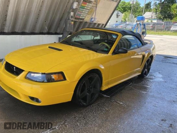 1999 Ford Mustang GT with VIN 1FAFP45X7XF114772, listed as a Copart auction lot 56733905 with 233,015 mi miles and Clean title. Bid and sale history available at DreamBid. Image 2.
