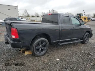 2018 Ram 1500 Tradesman with VIN 1C6RR7FTXJS348327, listed as a Copart auction lot 52488955 with 74,790 mi miles and Salvage title. Bid and sale history available at DreamBid. Image 3.