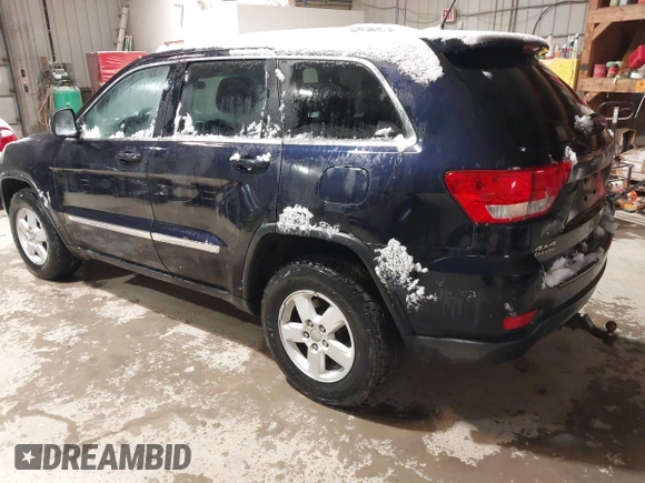 2011 Jeep Grand Cherokee Laredo with VIN 1J4RR4GG3BC640075, listed as a IAAI auction lot 41712754 with 190,199 mi miles. Bid and sale history available at carsss.com. Image 3.