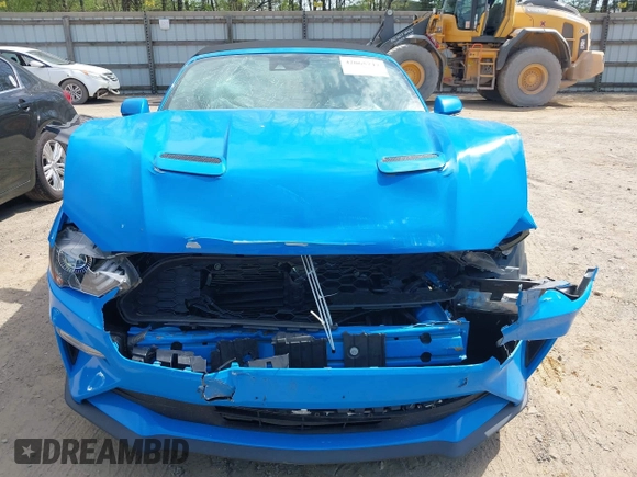 2022 Ford Mustang EcoBoost z VIN 1FATP8UH8N5115470, wystawiony jako IAAI lot #42065747 z przebiegiem 62 335 mil mil oraz . Historia ofert i sprzedaży dostępna na DreamBid. Obrazek 12.