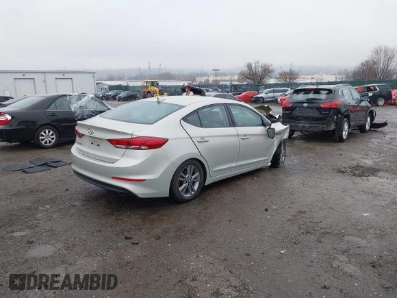 2018 Hyundai Elantra SEL with VIN 5NPD84LFXJH343369, listed as a IAAI auction lot 41858645 with 68,185 mi miles and . Bid and sale history available at DreamBid. Image 4.