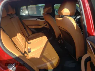 2021 BMW X4 M40i with VIN 5UX2V5C0XM9E78318, listed as a Copart auction lot 57834645 with 67,277 mi miles and Salvage title. Bid and sale history available at DreamBid. Image 10.