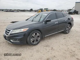 2015 Honda Crosstour EX-L with VIN 5J6TF2H5XFL002783, listed as a Copart auction lot 89387475 with 129,137 mi miles and Salvage Title. Bid and sale history available at carsss.com. Image 1.
