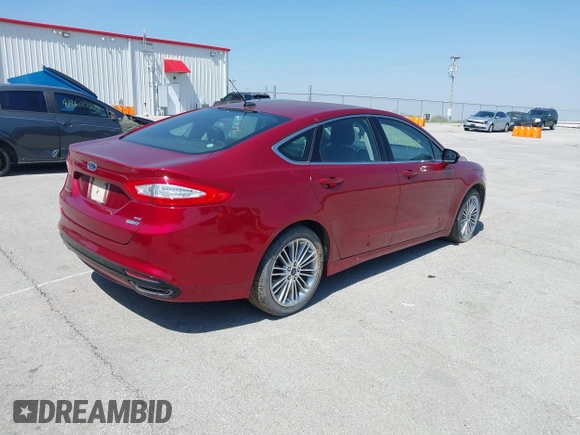2016 Ford Fusion SE with VIN 3FA6P0T94GR176730, listed as a IAAI auction lot 41980409 with 164,904 mi miles. Bid and sale history available at carsss.com. Image 4.