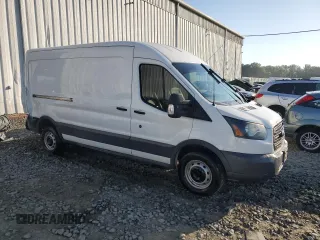 2015 Ford Transit Cargo with VIN 1FTNR2CG1FKA07097, listed as a Copart auction lot 61985765 with 74,100 mi miles and Salvage title. Bid and sale history available at DreamBid. Image 4.
