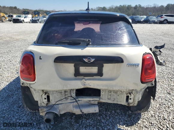2017 MINI Hardtop 4 Door Cooper with VIN WMWXU1C59H2E17486, listed as a Copart auction lot 46502315 with 107,639 mi miles and Salvage Title. Bid and sale history available at carsss.com. Image 6.