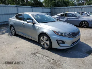2015 Kia Optima Hybrid EX with VIN KNAGN4AD6F5091289, listed as a Copart auction lot 75161494 with 110,257 mi miles and Clean Title. Bid and sale history available at carsss.com. Image 4.