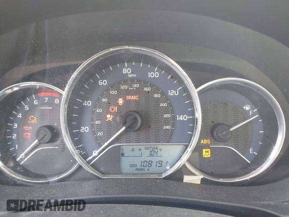 2016 Toyota Corolla L z VIN 2T1BURHE0GC542653, wystawiony jako IAAI lot #42211575 z przebiegiem 108 191 mil mil oraz . Historia ofert i sprzedaży dostępna na DreamBid. Obrazek 7.