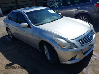 2012 Infiniti G37 Sedan Journey with VIN JN1CV6AP7CM932628, listed as a IAAI auction lot 41728633 with 89,762 mi miles. Bid and sale history available at carsss.com. Image 1.