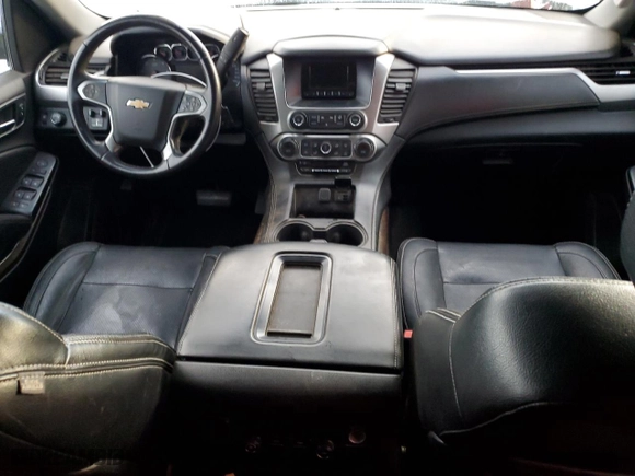 2015 Chevrolet Suburban LS with VIN 1GNSCHKC9FR667540, listed as a Copart auction lot 80908574 with 125,428 mi miles and Salvage Title. Bid and sale history available at carsss.com. Image 8.