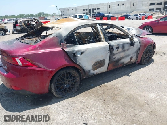 2015 Lexus IS 350 with VIN JTHBE1D2XF5018723, listed as a IAAI auction lot 42702504 with Not provided miles and . Bid and sale history available at DreamBid. Image 12.